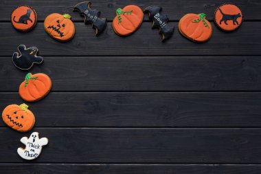 ev yapımı halloween kurabiye