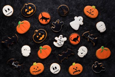 ev yapımı halloween kurabiye