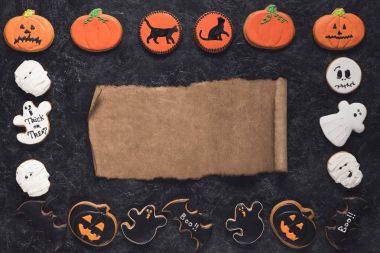 ev yapımı halloween kurabiye