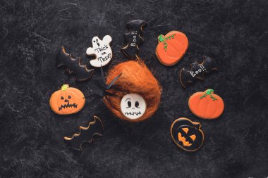 ev yapımı halloween kurabiye