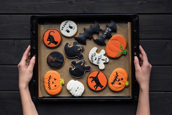 Halloween cookies — Stock Photo, Image