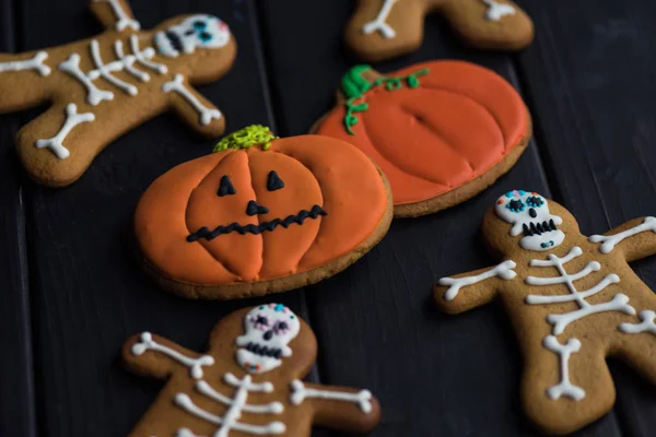 Homemade halloween cookies — Stock Photo, Image