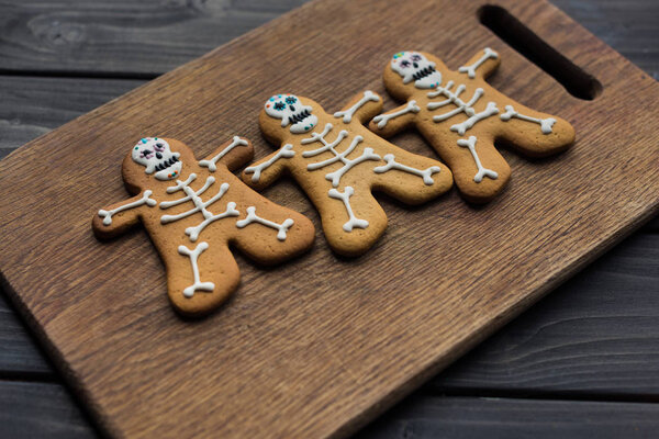 композиция Хэллоуин печенье
