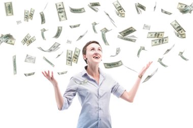 İşkadını Doları banknot ile