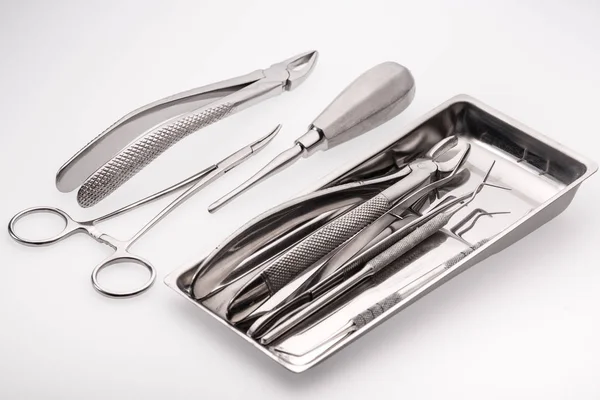 Tandläkare medicinska verktyg — Stockfoto