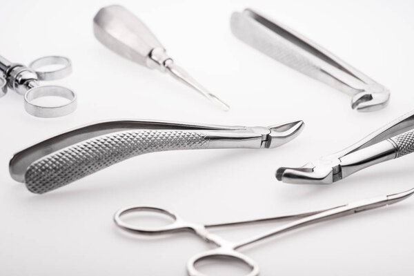 set of dental instruments