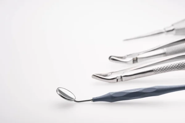 Serie di strumenti dentali — Foto Stock