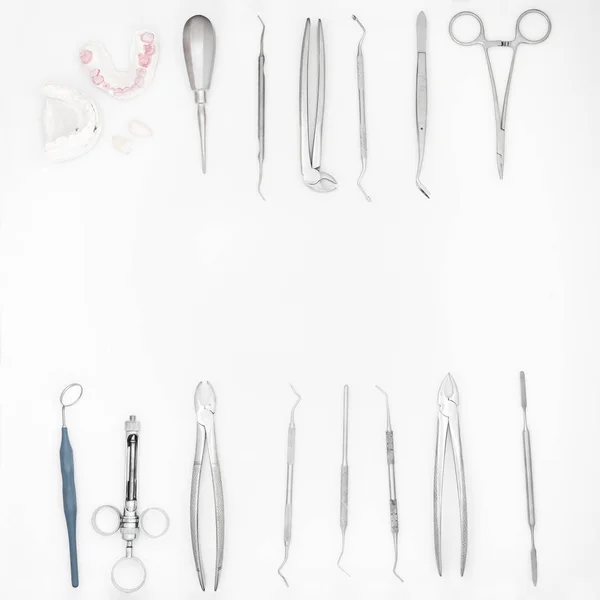 Diş hekimi tıbbi Araçlar — Stok fotoğraf