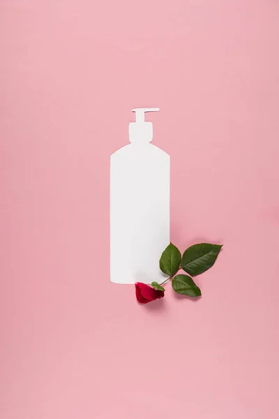 Organic liquid soap — Stock Photo, Image