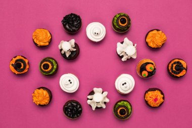 Spooky halloween cupcakes