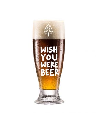 glass of beer with froth clipart