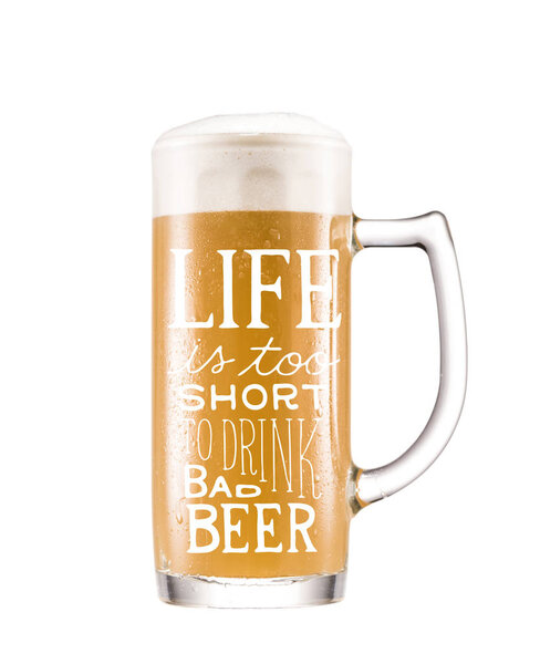 Кружка холодного пива
