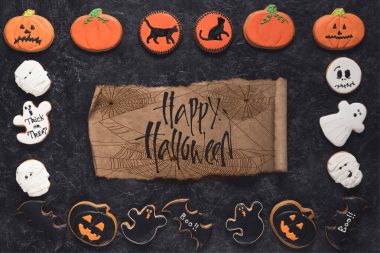 ev yapımı halloween kurabiye