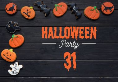 ev yapımı halloween kurabiye