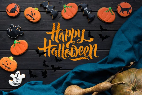 Hausgemachte Halloween-Plätzchen — Stockfoto