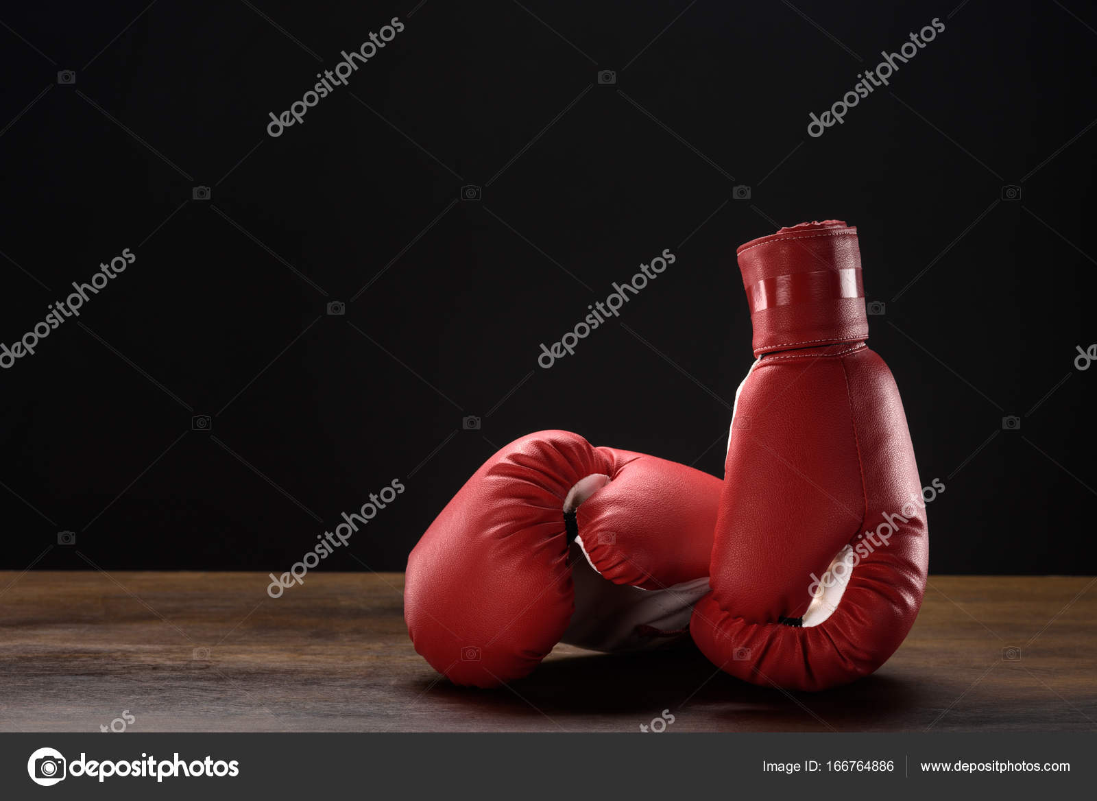 Red boxing gloves — Stock Photo © VadimVasenin 166764886