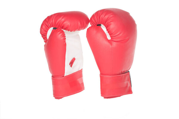 red boxing gloves