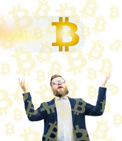 Bitcoin — Fotografie, imagine de stoc