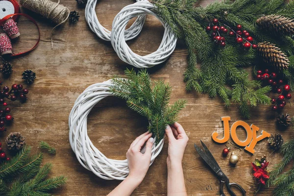 Christmas wreath — Stock Photo, Image