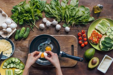 yemek yumurta kadın