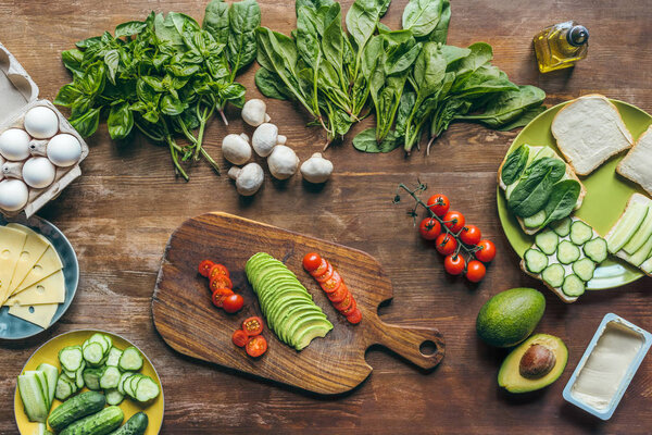 Здоровый завтрак ингредиенты
