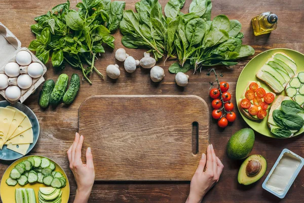 Cutting board — Stock Photo, Image