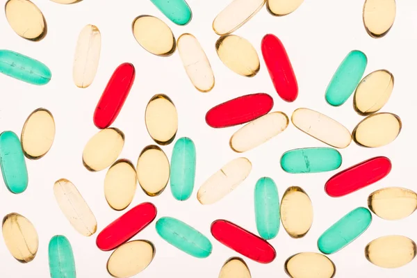 Colorful medical capsules — Stock Photo, Image