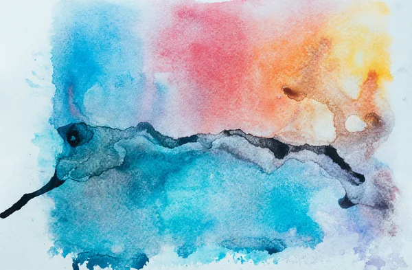 Colorful watercolor texture — Stock Photo, Image