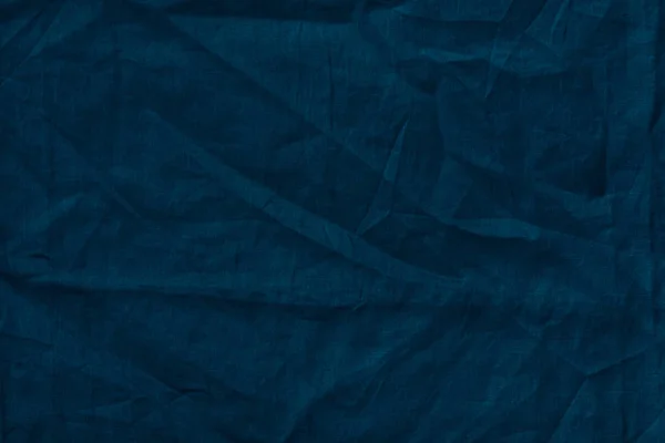 Dark blue linen — Stock Photo, Image