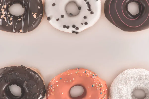 Tasty glazed doughnuts — Stock Photo, Image