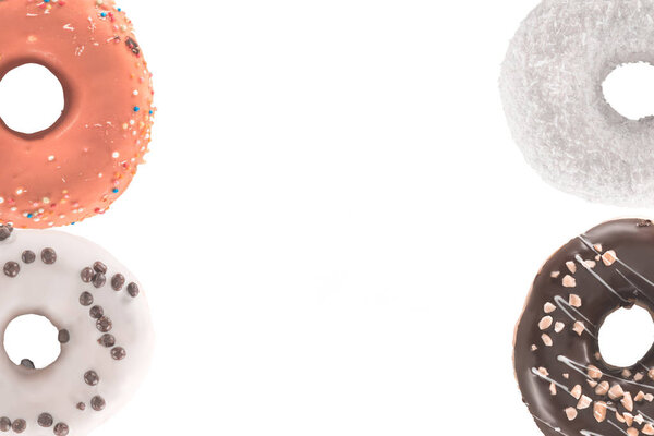 glazed donuts with sprinkles 