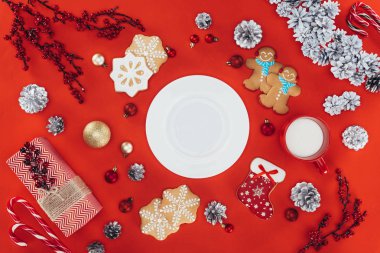 kopya alanı ile Noel plaka