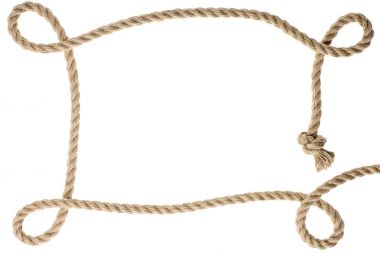 frame from rope  clipart