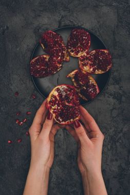 pomegranate  clipart