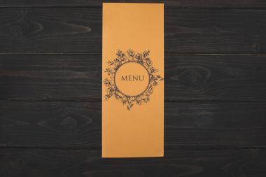 Restoran Menüsü