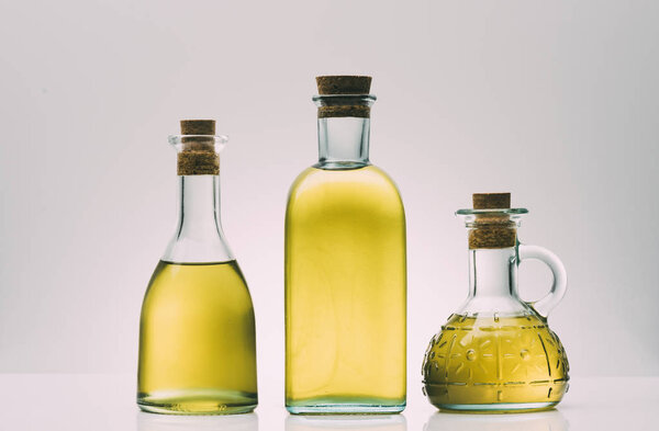 olive oil bottles