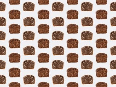 slices of bread pattern clipart