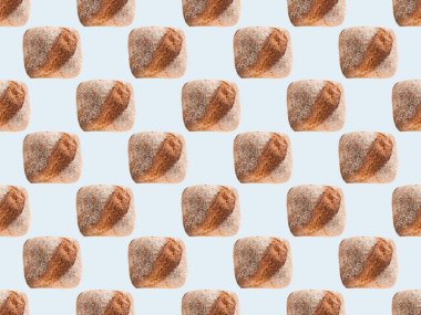 bread loaves pattern clipart