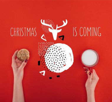 christmas is coming clipart