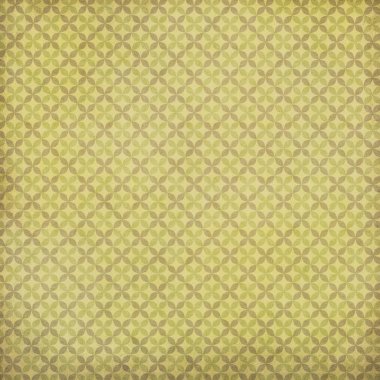 yellow wrapper design with lozenges pattern clipart