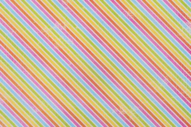 colorful wrapper design with oblique lines clipart