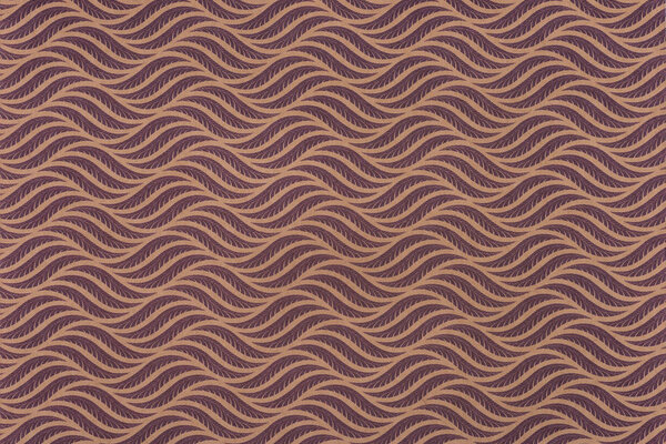 brown wrapper design with curve lines