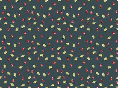 nar ve kabak çekirdeği üzerinde gri izole desen