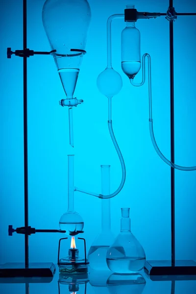 Chemical Analysis Substance Laboratory Blue — Stock Photo, Image