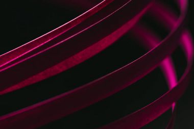 siyah çizgili kağıt quilling crimson görünümünü kapat 