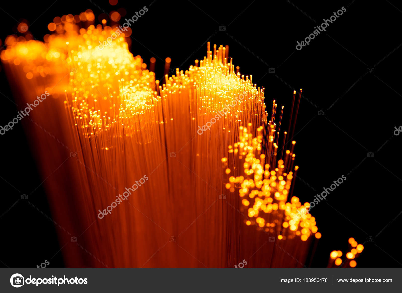Close Glowing Orange Fiber Optics Texture Stock Photo C Vadimvasenin Close Glowing Orange Fiber Optics Texture Stock Photo C Vadimvasenin