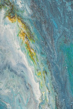 soyut doku ışık mavi yağlı boya ile  