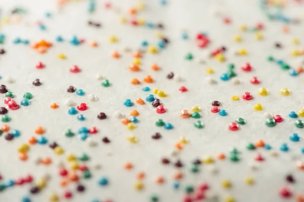 Close View Colorful Sprinkles Delicious Easter Cake — Stock Photo, Image