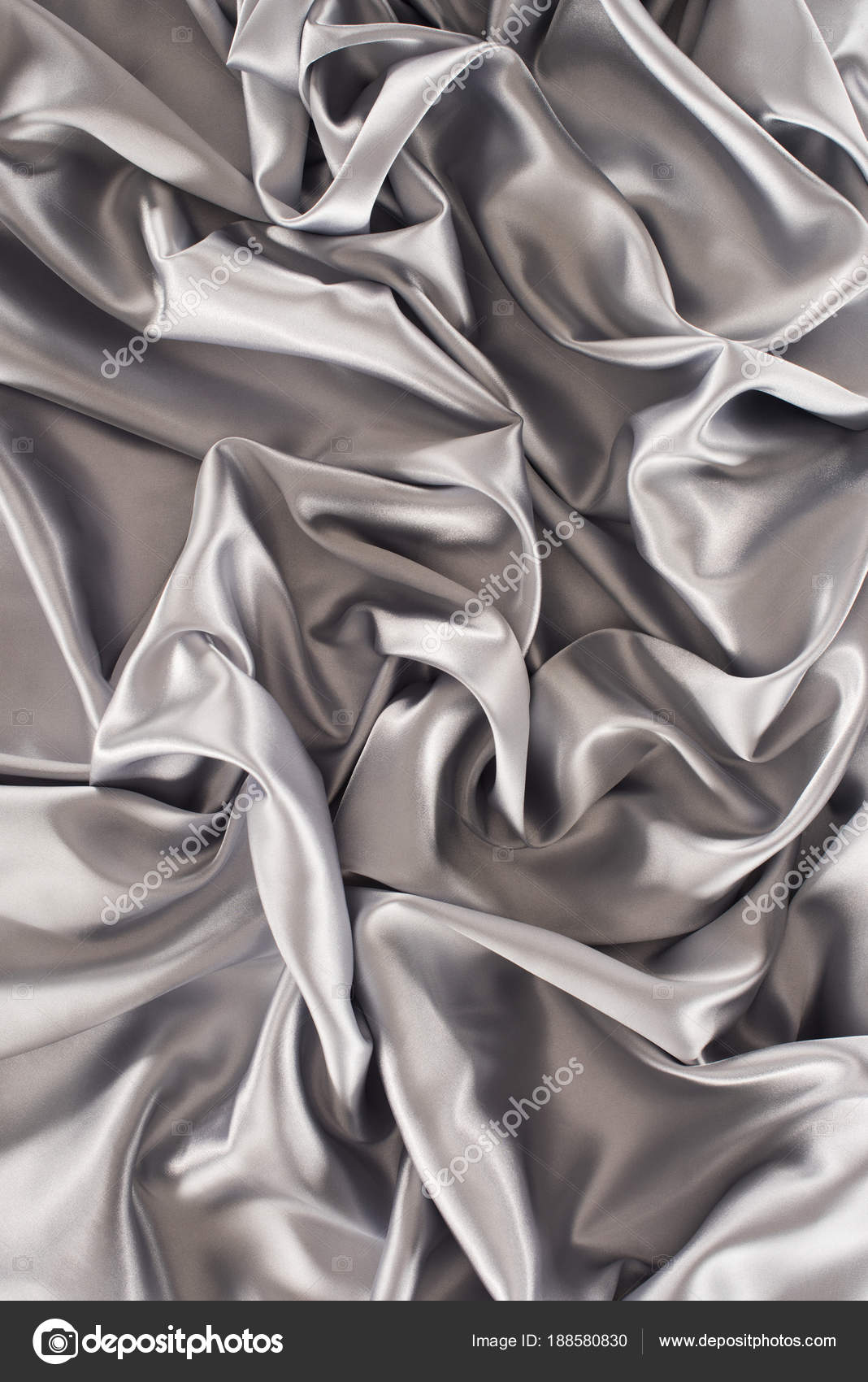 Silver Delicate Silk Fabric Background Stock Photo by ©VadimVasenin  188580830