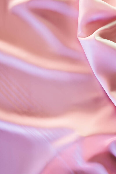 beige and pink beautiful silk fabric background